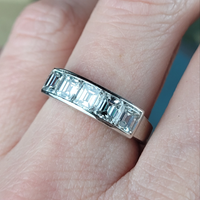 Pre-owned Diamond Band Ring