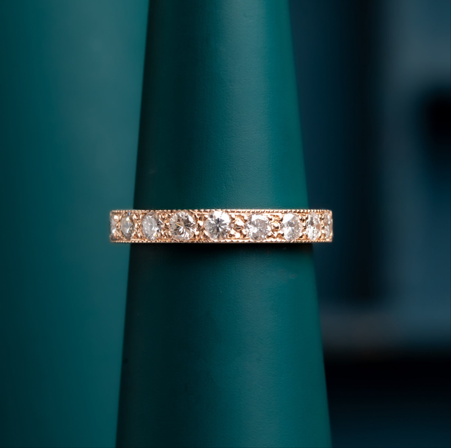 Rose Gold Athena Eternity Ring