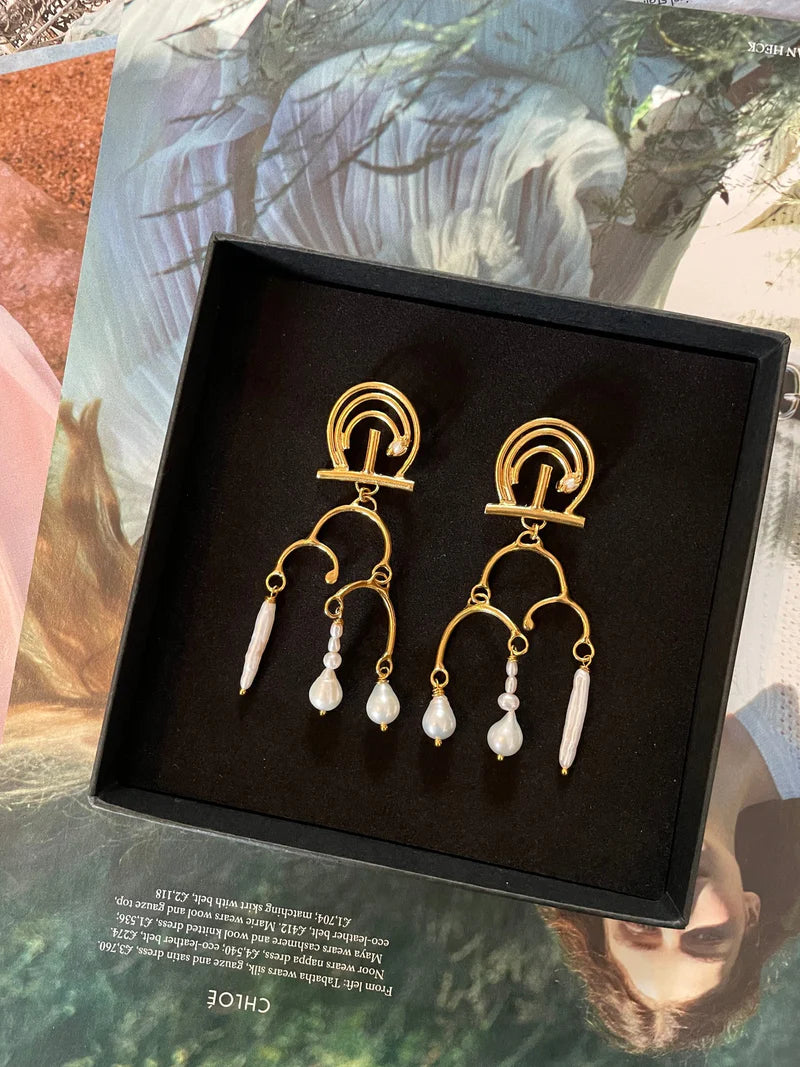 The Many Moon Earrings