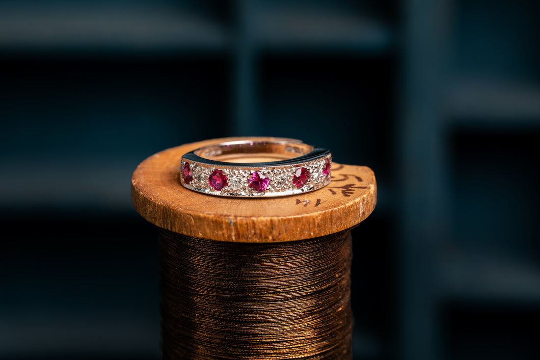 Ruby Eternity Ring