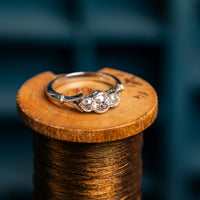 Platinum Trilogy Diamond Ring