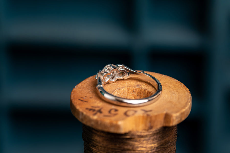 Platinum Trilogy Diamond Ring