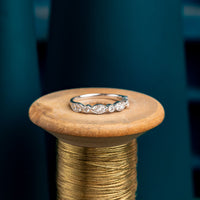 Vintage Style Diamond Eternity Ring