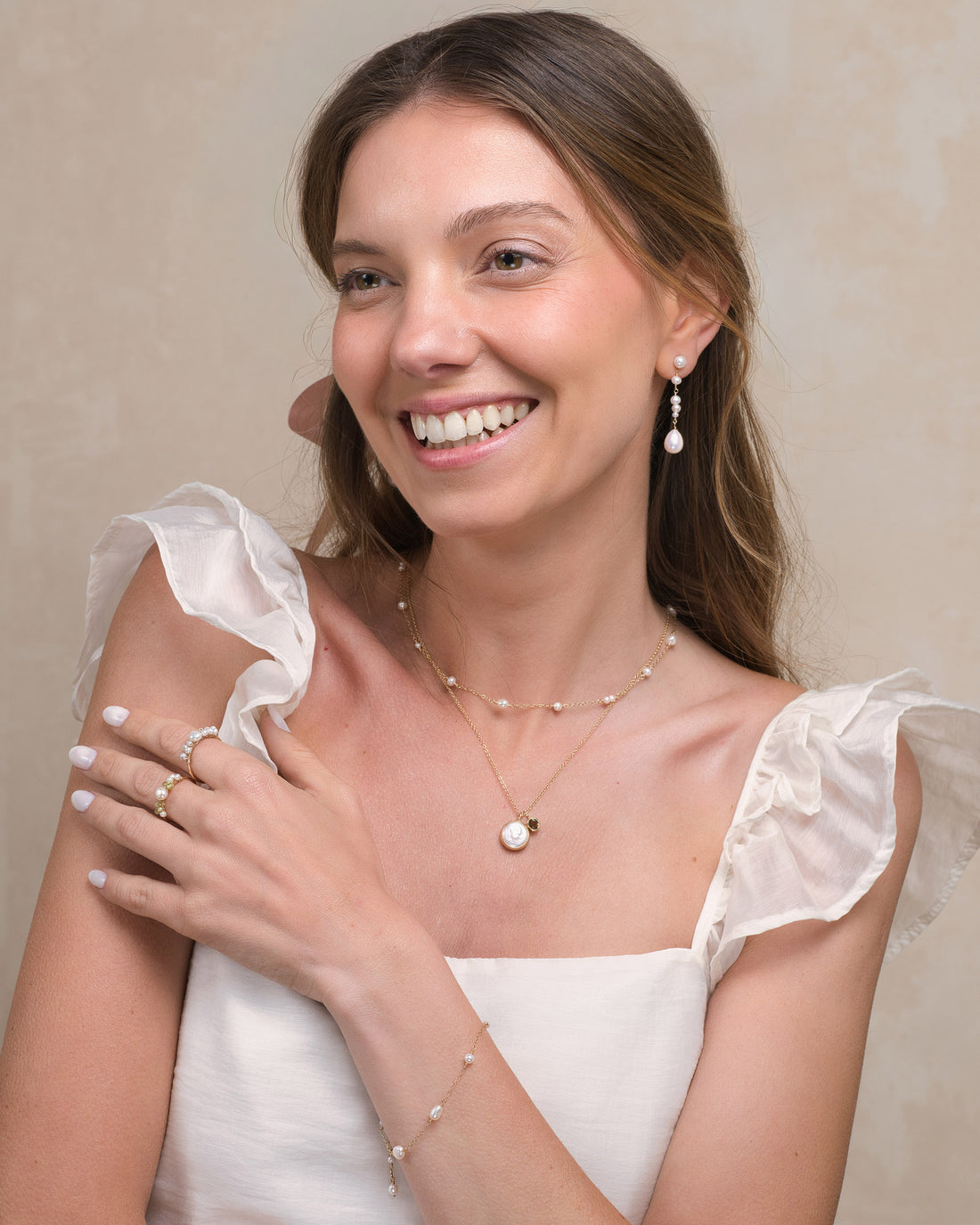 Heritage no 1- Pearl Chain Necklaces
