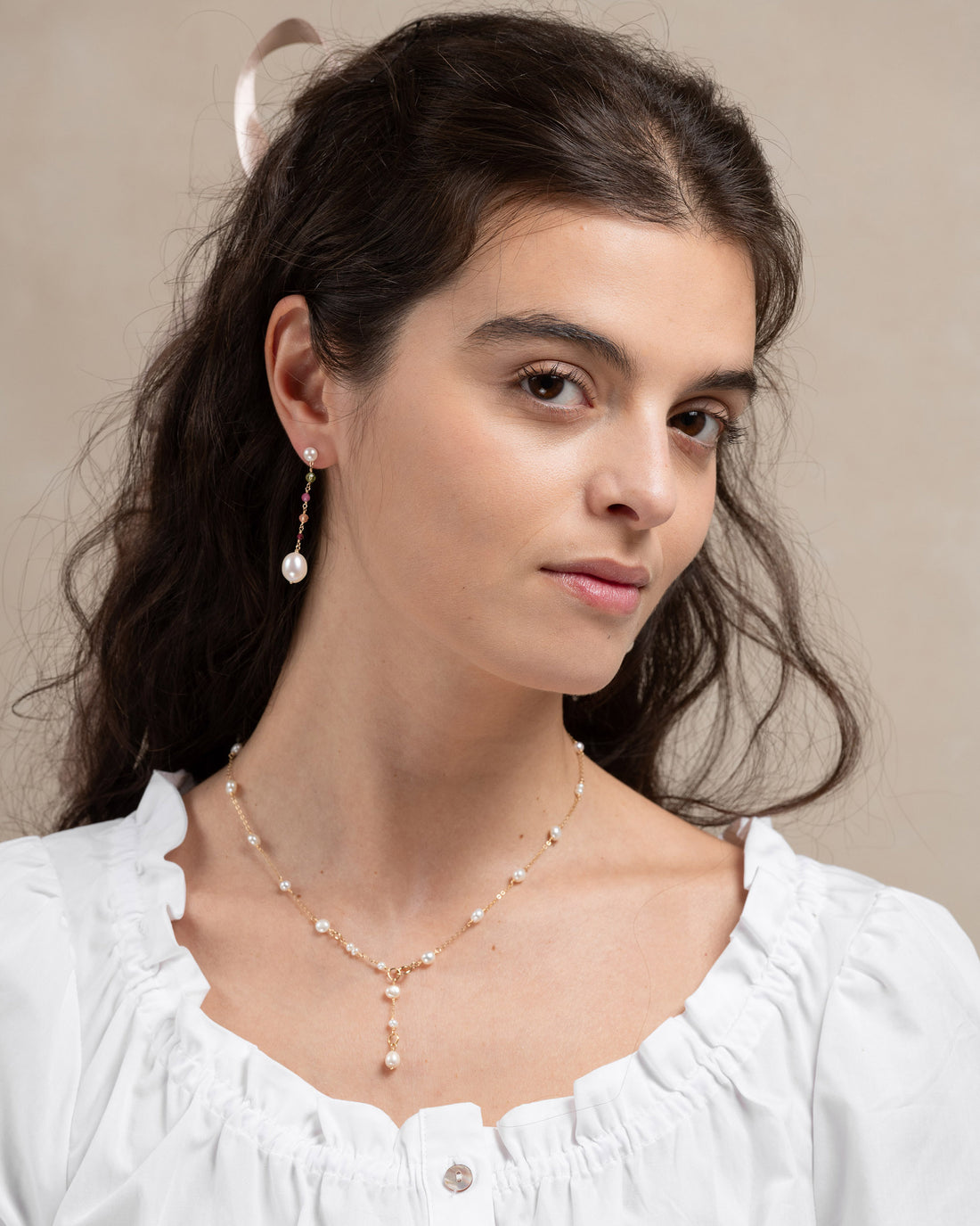 Heritage no 1- Pearl Chain Necklaces