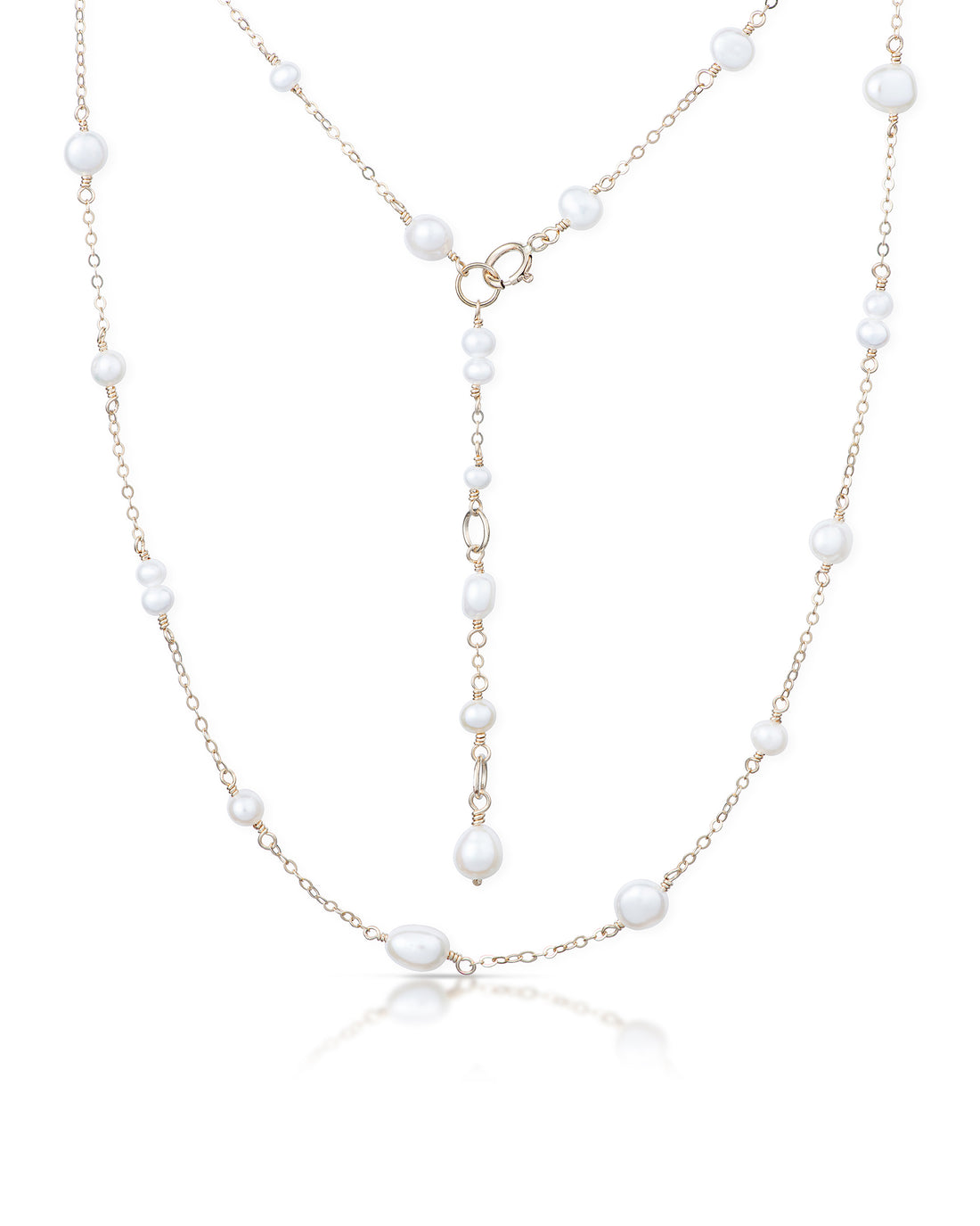 Heritage no 1- Pearl Chain Necklaces