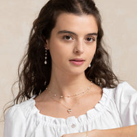 Heritage no 7- 9ct Green Amethyst and Pearl Pendant