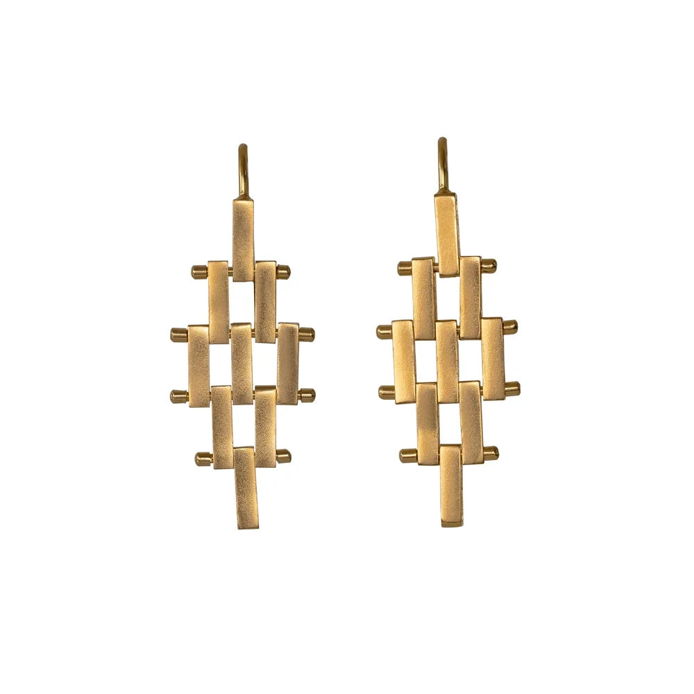 Pharaohs Rhombus Earrings