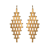 Pharaohs Large Rhombus Earrings