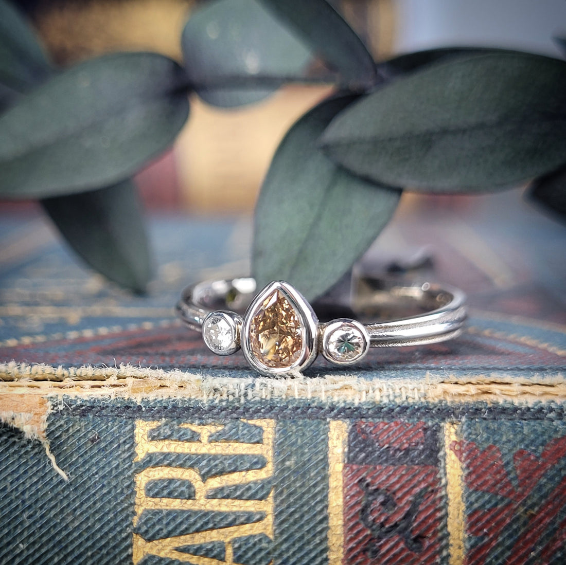 Cinnamon Diamond Alauna III Ring