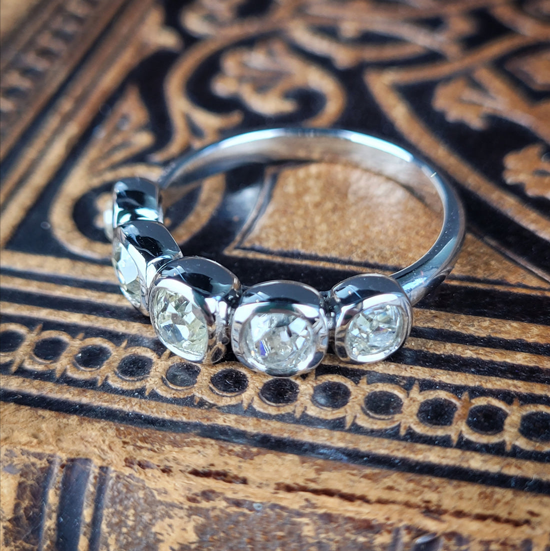 Cobblestone Old Cut Diamond Ring