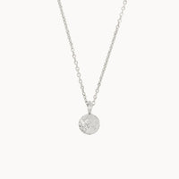 Silver Mini Moonlight Pendant Necklace