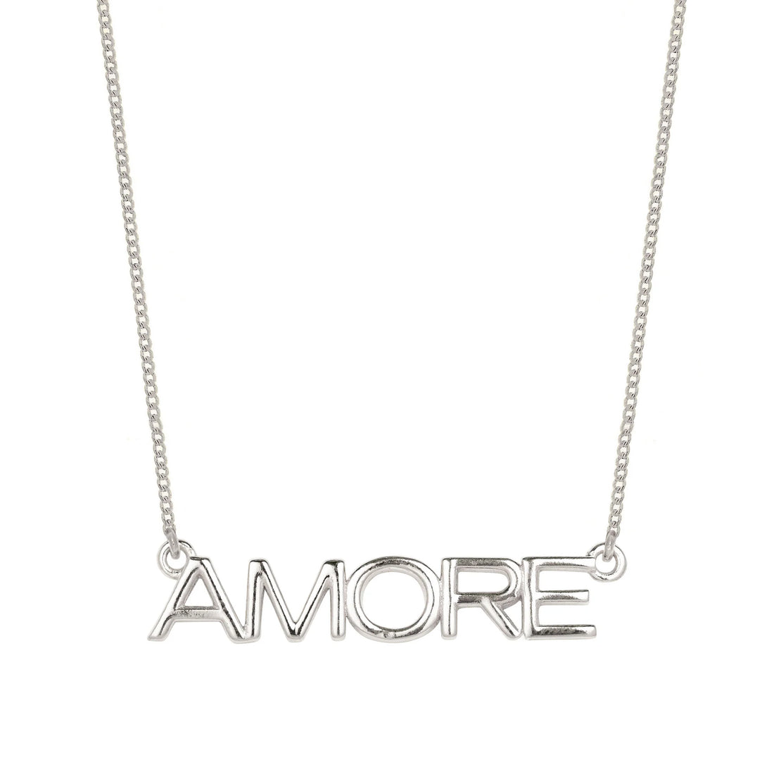 Silver Amore Necklace