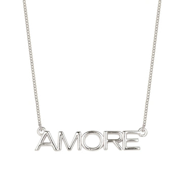 Silver Amore Necklace