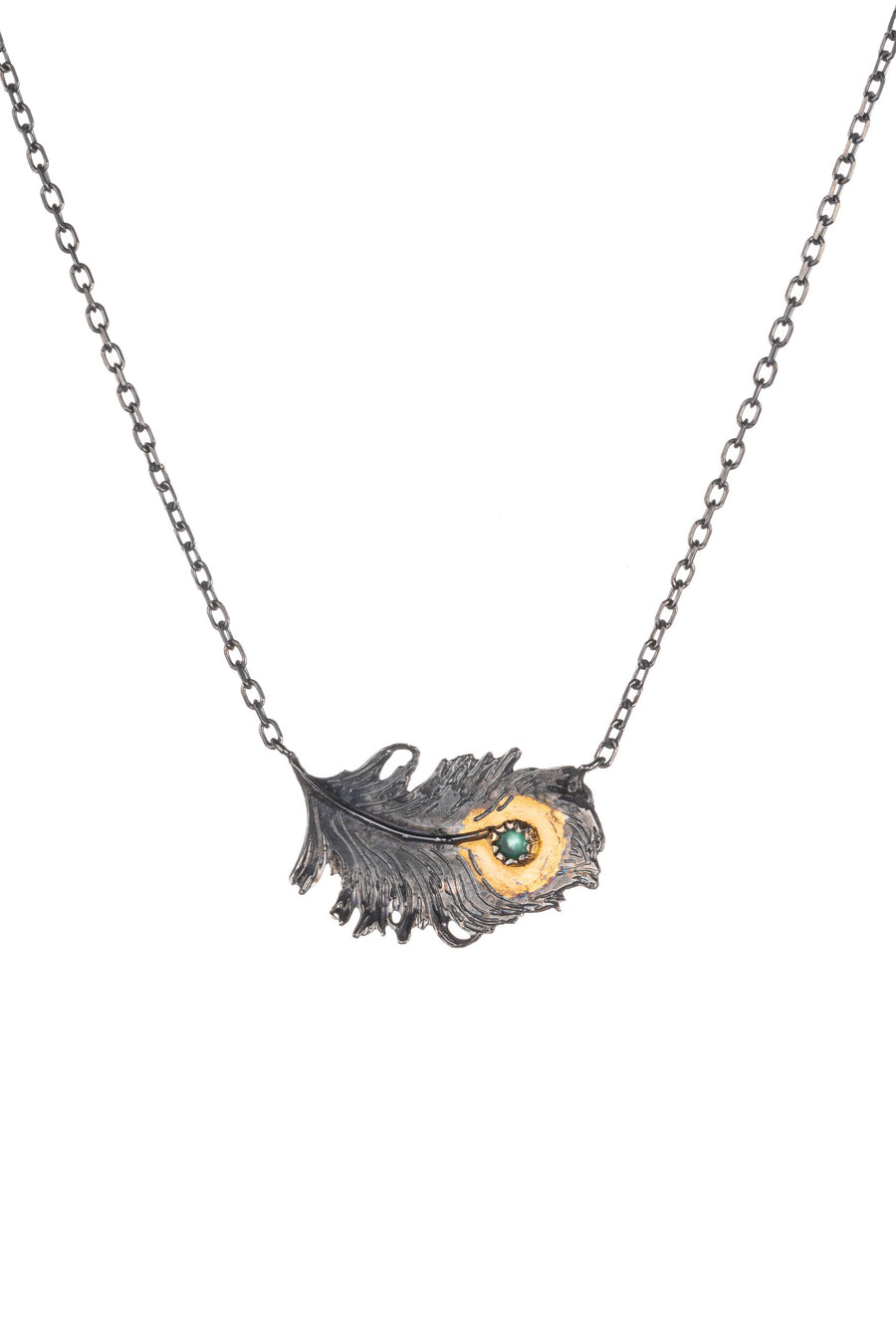 Peacock Feather Pendant