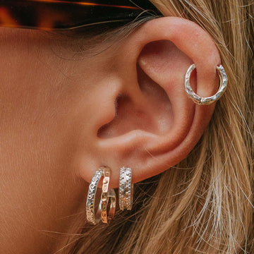 Aura Magic Hoop Earrings