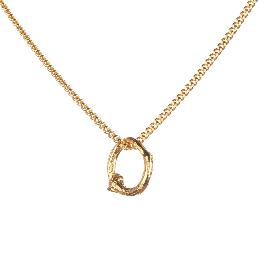 Mini Circle Twig Necklace