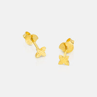 Gold Leaf Studs