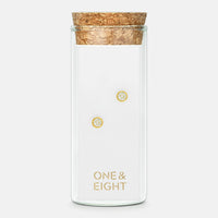 Gold Crystal Studs