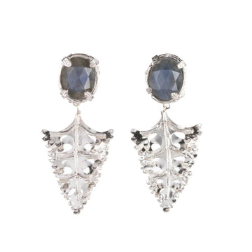 Botanical nest earrings