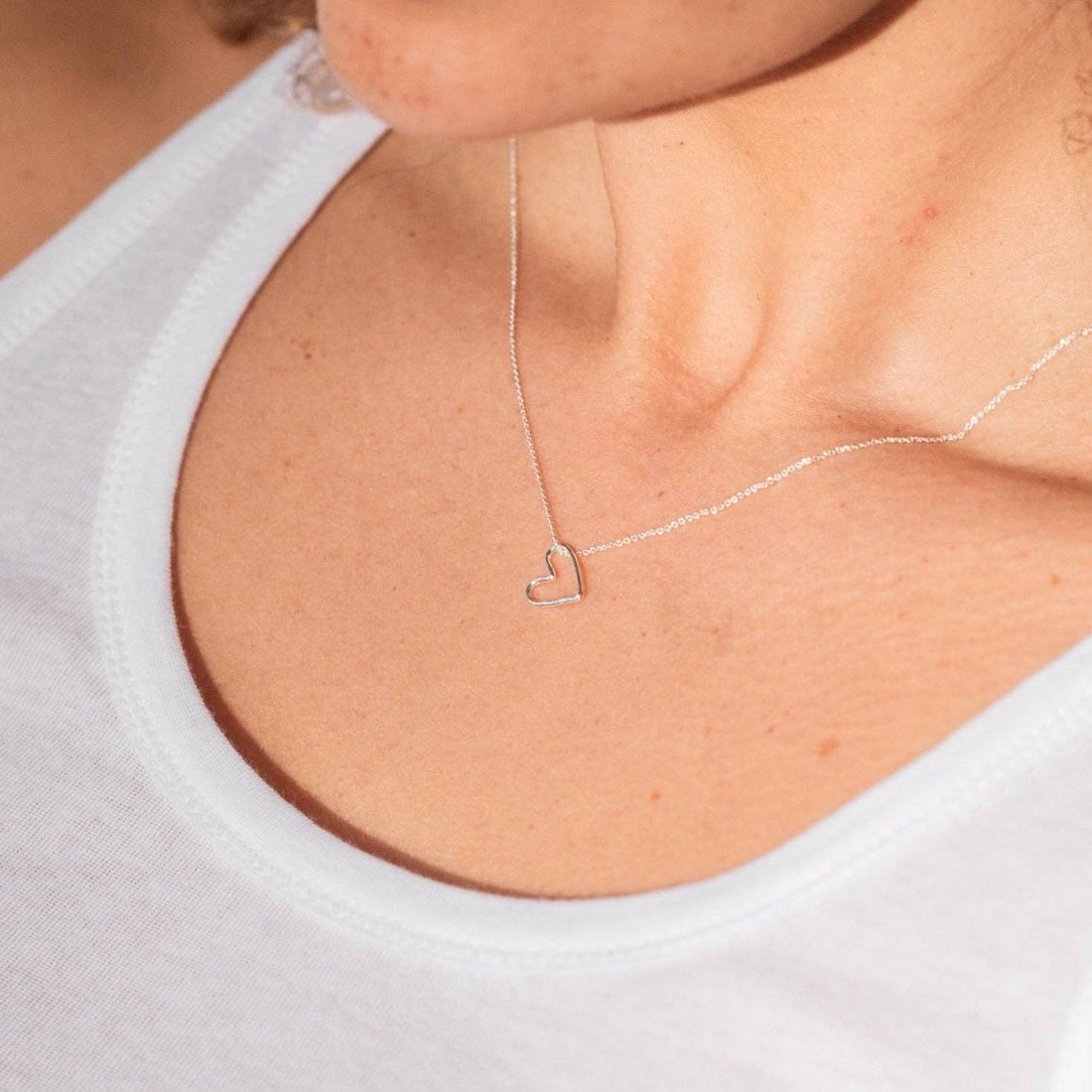 Silver Heart Necklace