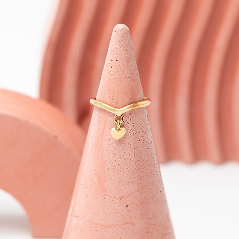 9ct Yellow Gold Charmed Ring