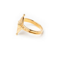9ct Yellow Gold Cupids Ring