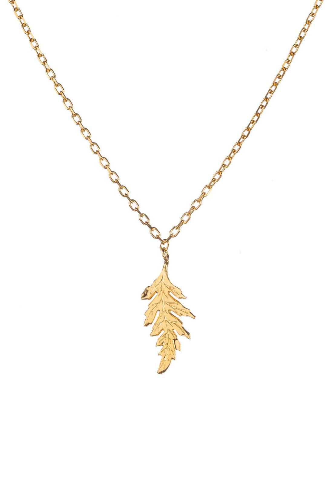 Poppy Leaf Pendant