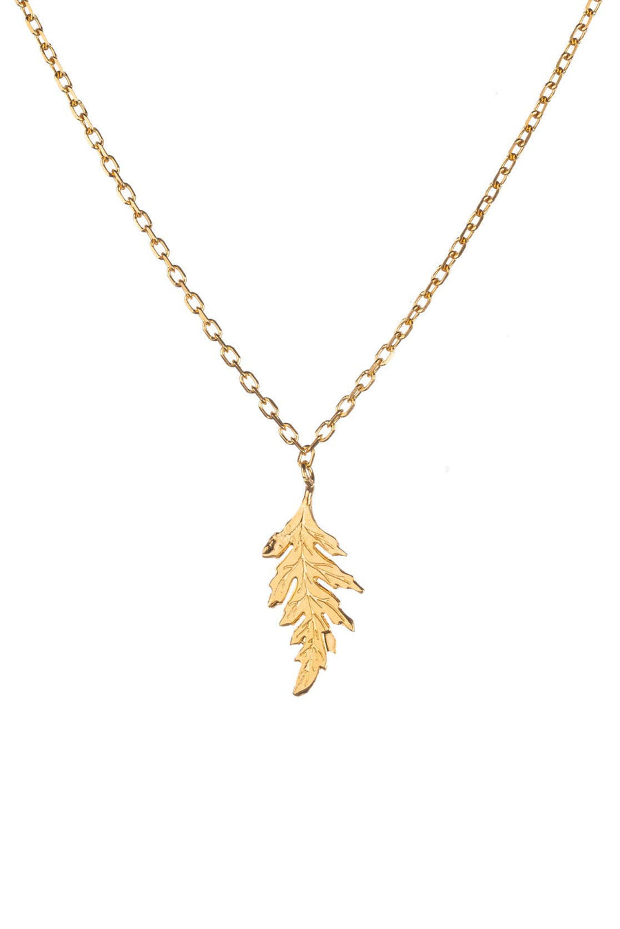 Poppy Leaf Pendant