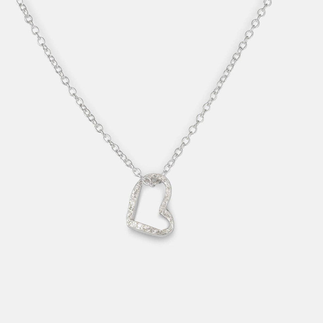 Silver Cupid Necklace