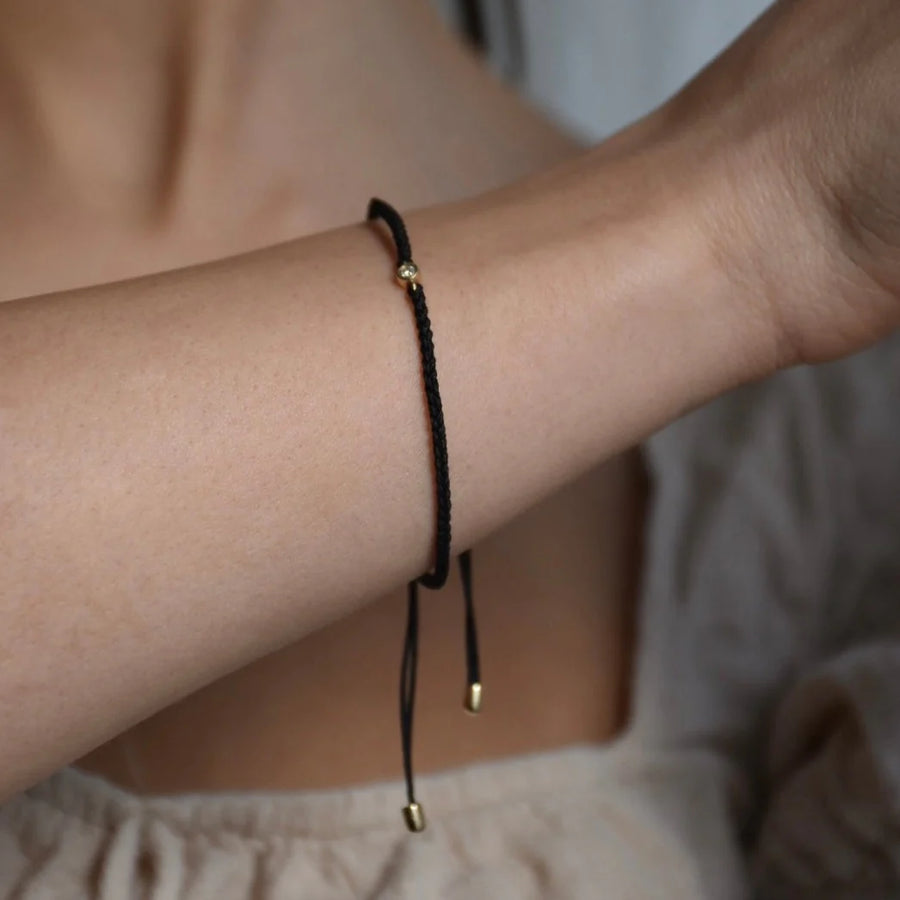 Diamond Solitaire Friendship Bracelet