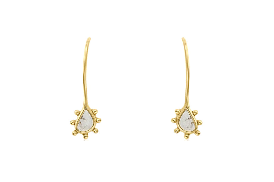 Delhi Diamond Dotted Earrings