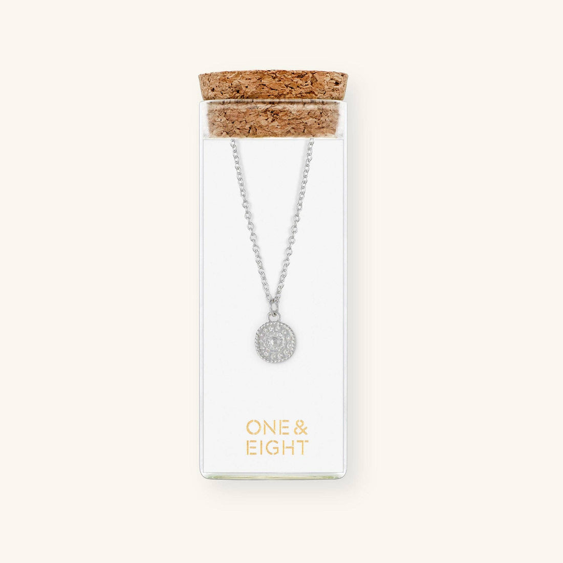 Silver Coin Necklace