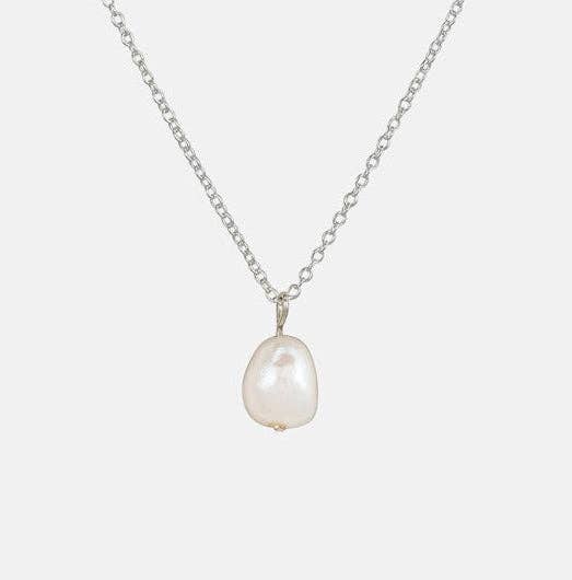 Pearl Silver Necklace