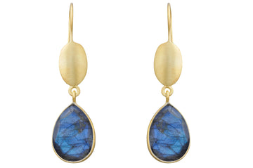 Freya Labradorite Earrings