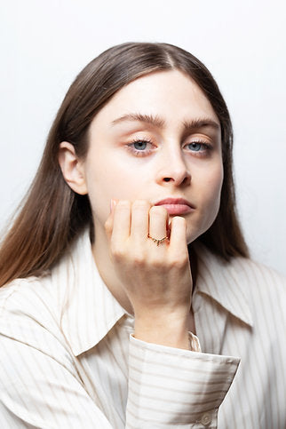 9ct Yellow Gold Frilla Ring