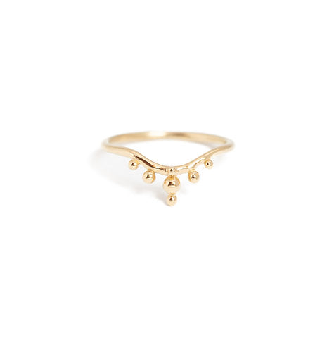9ct Yellow Gold Frilla Ring