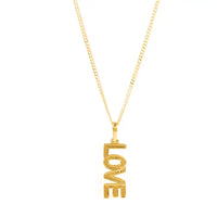 Gold Love Rocks Necklace