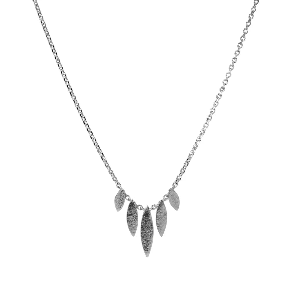 Icarus Graduated Necklace Silver