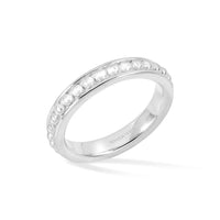 Granular Dotty Silver Ring