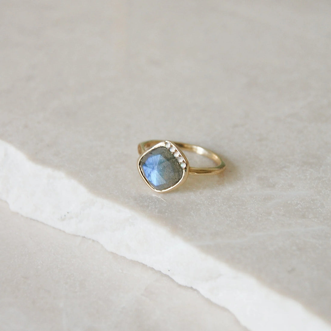 Grecian Labradorite Ring