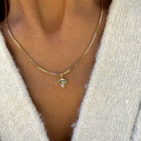 Green Tourmaline Pendant