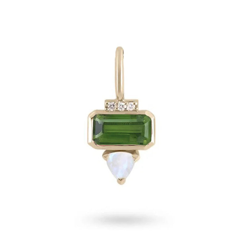 Green Tourmaline Pendant