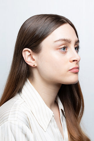 9ct Yellow Gold Heartbreaker Stud Earrings