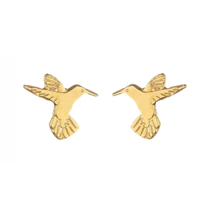 Hummingbird Stud Earrings