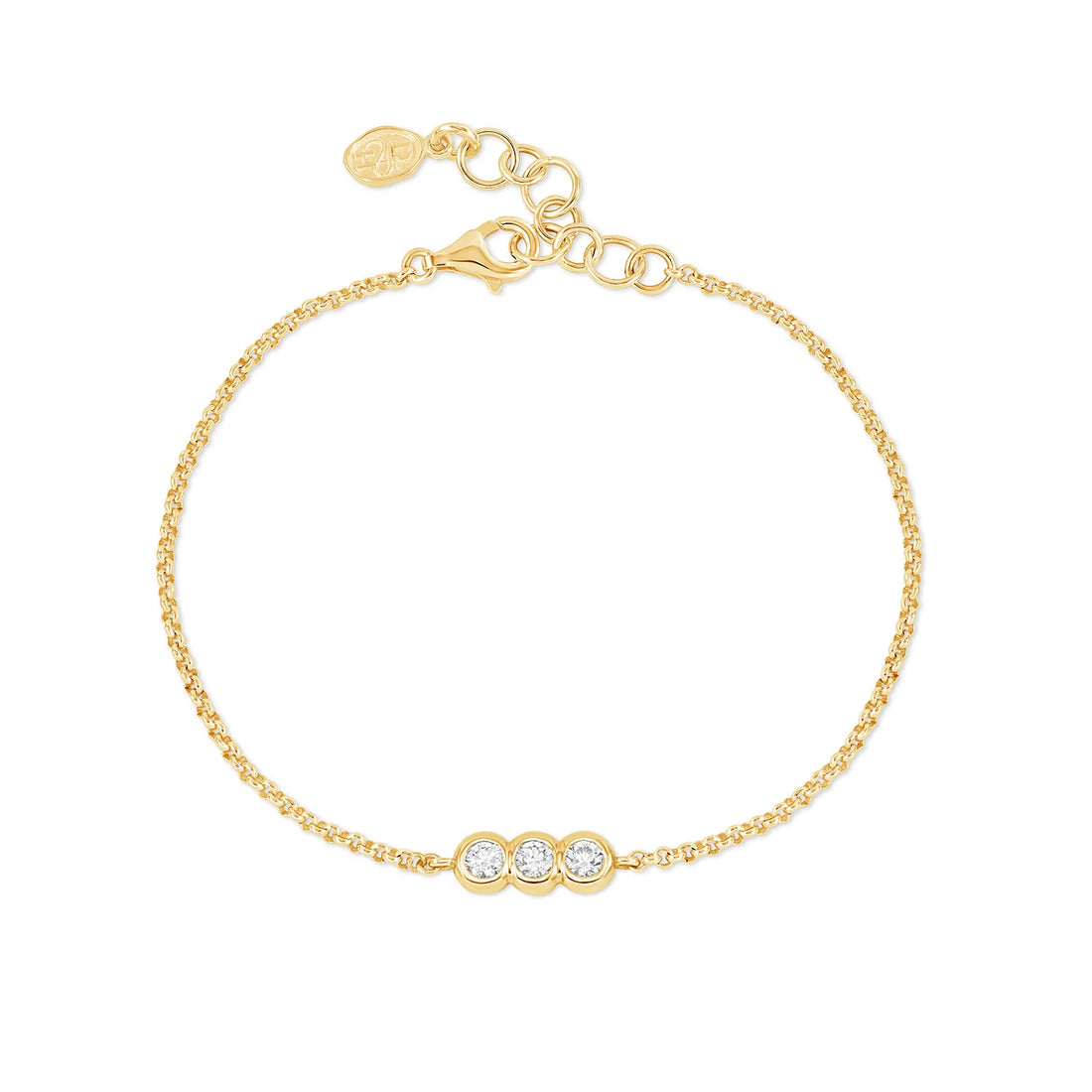 Gold Vermeil Ice Tutti Frutti Chain Bracelet