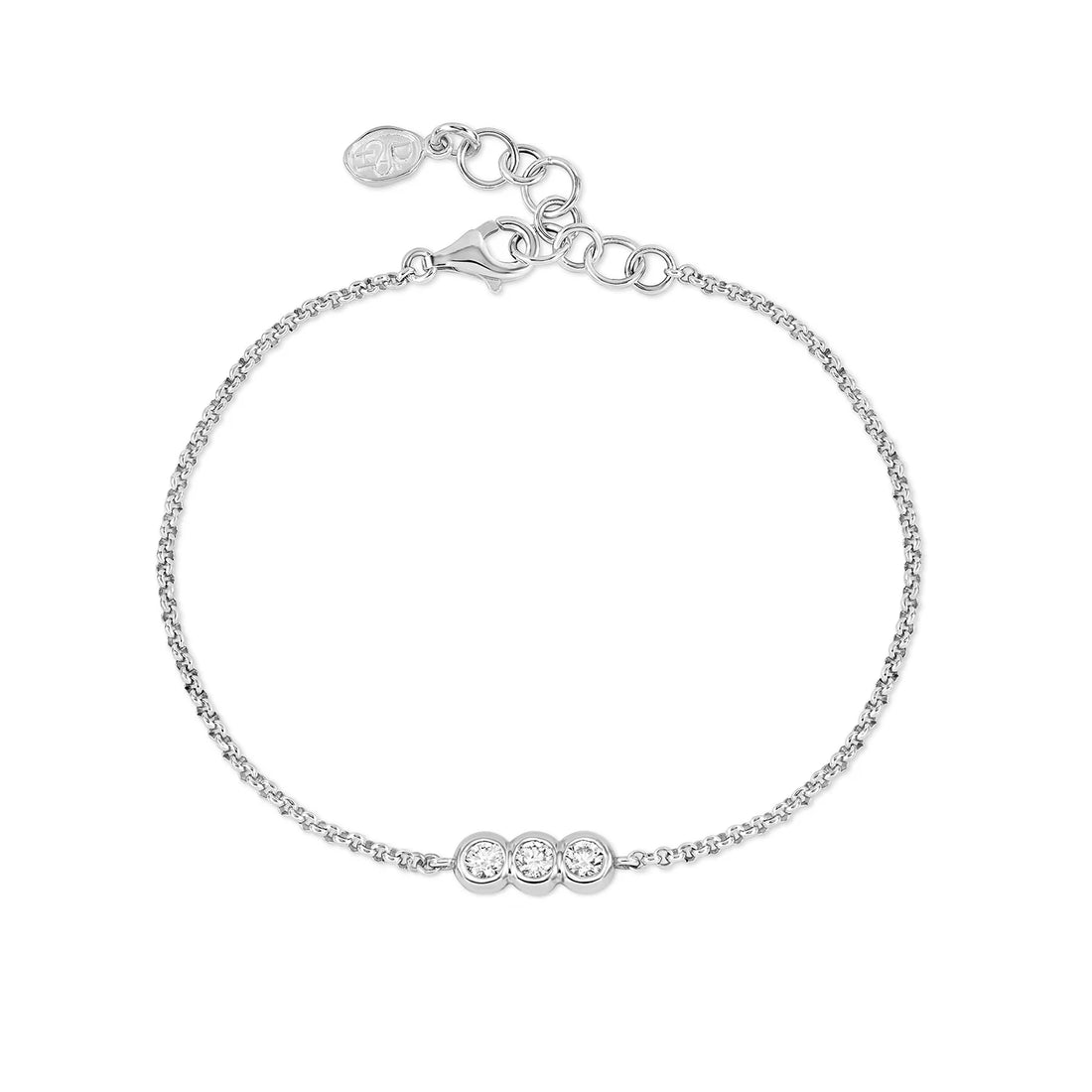 Silver Ice Tutti Frutti Chain Bracelet