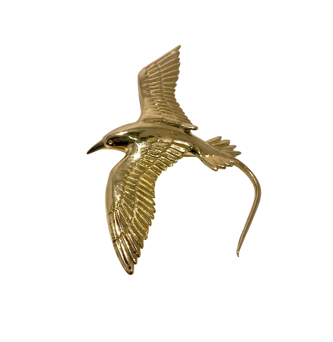 14ct Yellow Gold Bird Brooch