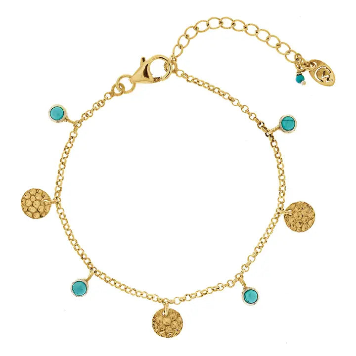 Lakshmi Turquoise Bracelet