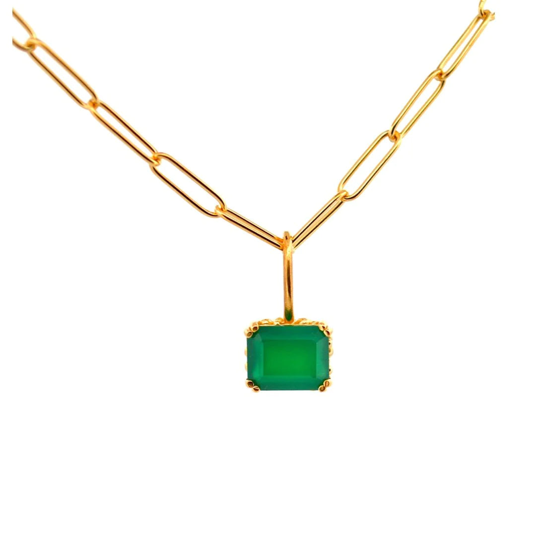 Green Oriole Necklace